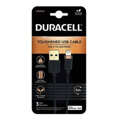 Duracell USB-C cable for Lightning 1 м (Black) цена и информация | Duracell Мобильные телефоны, Фото и Видео | hansapost.ee