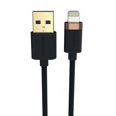 Duracell USB-C cable for Lightning 2m (Black) hind ja info | Mobiiltelefonide kaablid | hansapost.ee