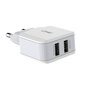 Wall charger LDNIO A2202, 2x USB, 12W (white) hind ja info | Laadijad mobiiltelefonidele | hansapost.ee