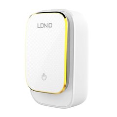 Wall charger with night light function LDNIO A4405, 3x USB, 22W (white) hind ja info | Laadijad mobiiltelefonidele | hansapost.ee