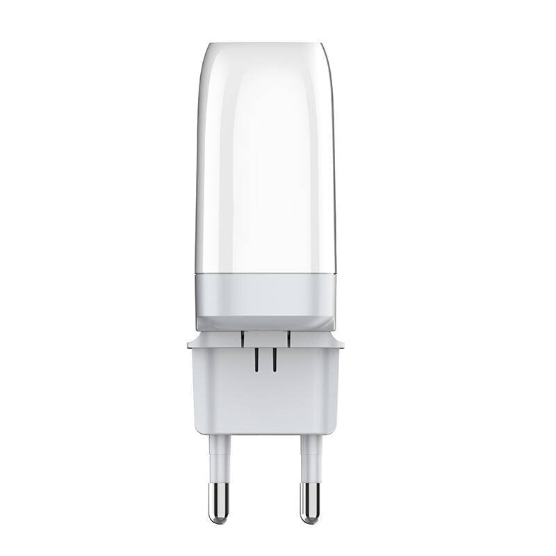 GaN charger LDNIO A3511Q, 2x USB + USB-C, 65W (white) цена и информация | Laadijad mobiiltelefonidele | hansapost.ee