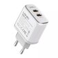 MFi wall charger LDNIO A2528M, 2xUSB-C, USB-C to Lightning 35W hind ja info | Laadijad mobiiltelefonidele | hansapost.ee