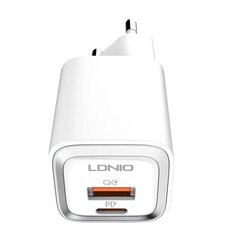 MFi wall charger LDNIO A2318M, USB-C+USB, USB-C to Lightning 20W hind ja info | Laadijad mobiiltelefonidele | hansapost.ee