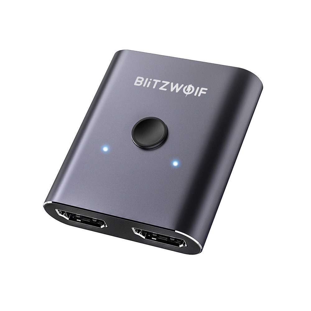 BlitzWolf BW-HDC2 Switch Box 2 x 1 4K HDMI цена и информация | USB adapterid ja jagajad | hansapost.ee