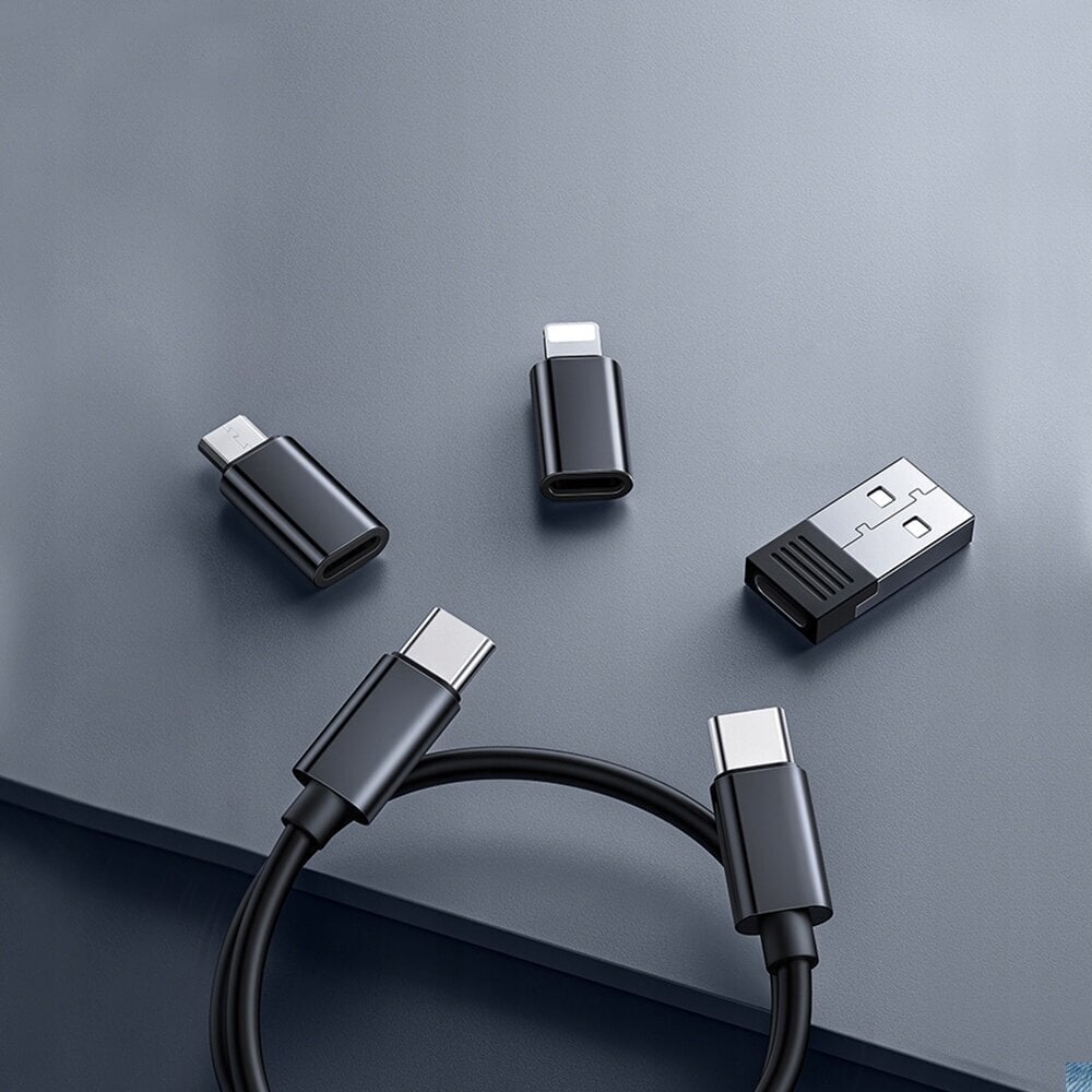 Mcdodo adapterite ja kaablite reisikomplekt telefoni ja arvuti jaoks koos 9in1 kohvriga WF-1720 цена и информация | USB adapterid ja jagajad | hansapost.ee