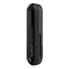 Orico CRS21-BK TF|SD memory card reader, USB 3.0, up to 2TB (black) цена и информация | Адаптеры и USB-hub | hansapost.ee