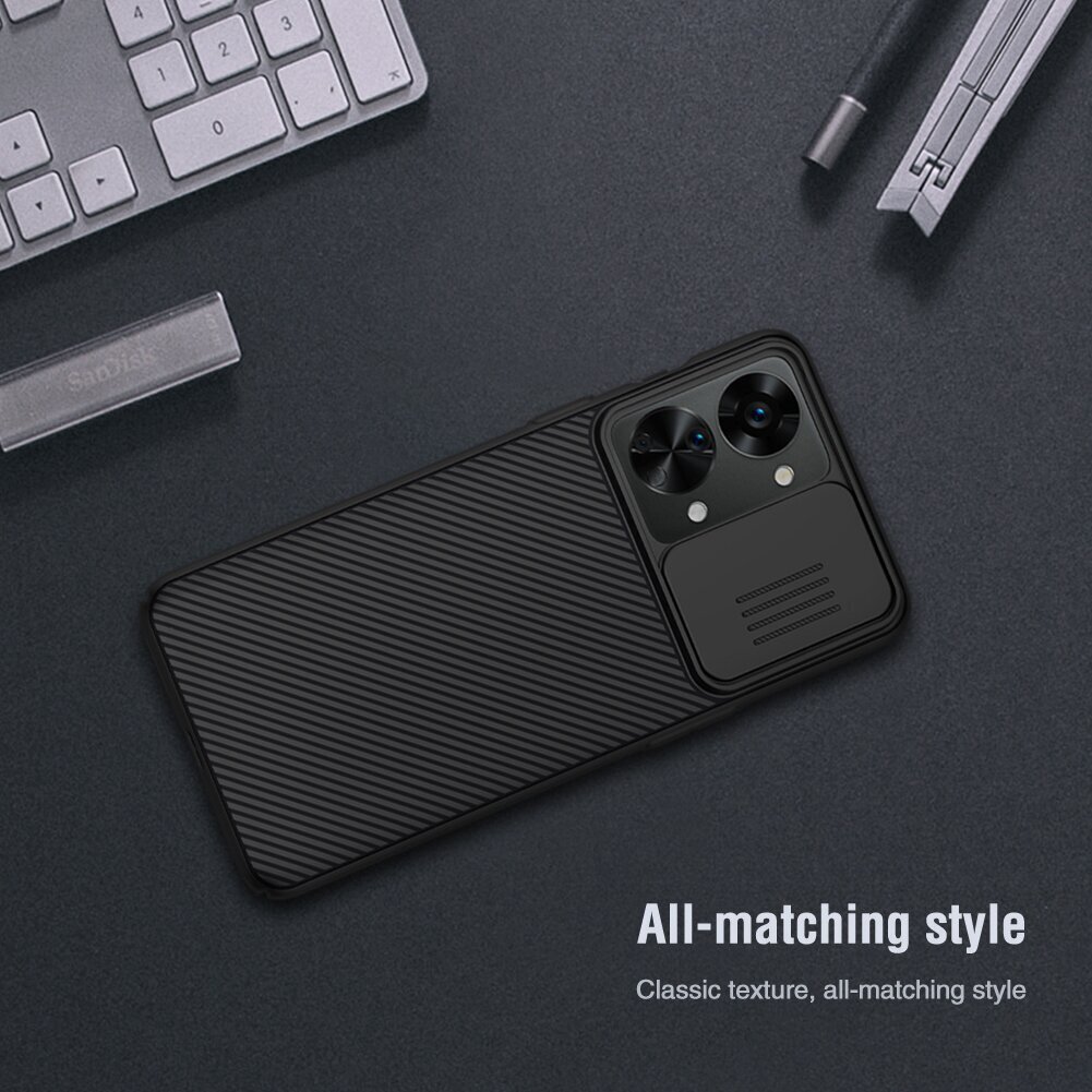 Nillkin CamShield Hard Case for OnePlus Nord 2T 5G Black hind ja info | Telefonide kaitsekaaned ja -ümbrised | hansapost.ee