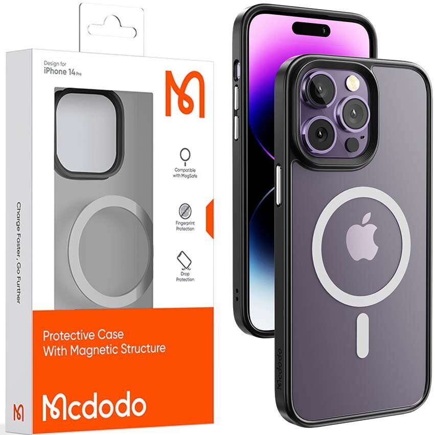 MCDODO Magneetiline ümbris Iphone jaoksE 14 PRO цена и информация | Telefonide kaitsekaaned ja -ümbrised | hansapost.ee