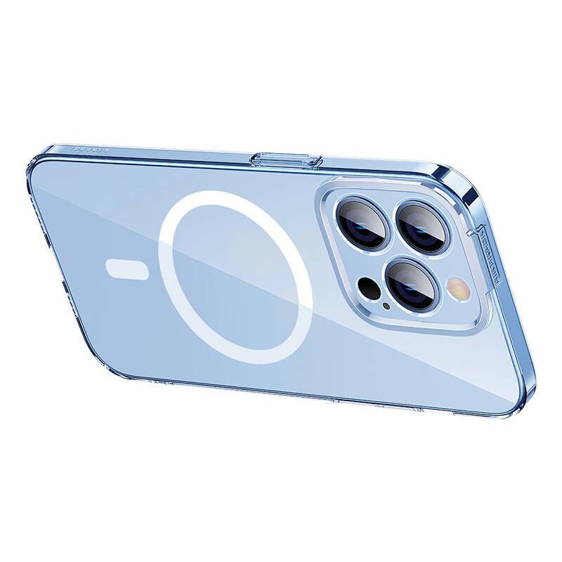Baseus Crystal Transparent Magnetic Case and Tempered Glass set for iPhone 14 Pro Max цена и информация | Telefonide kaitsekaaned ja -ümbrised | hansapost.ee