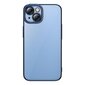 Baseus Glitter Transparent Case and Tempered Glass set for iPhone 14 Plus (blue) hind ja info | Telefonide kaitsekaaned ja -ümbrised | hansapost.ee