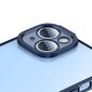 Baseus Glitter Transparent Case and Tempered Glass set for iPhone 14 (blue) hind ja info | Telefonide kaitsekaaned ja -ümbrised | hansapost.ee