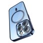 Baseus Glitter Transparent Magnetic Case and Tempered Glass set for iPhone 14 Pro (blue) hind ja info | Telefonide kaitsekaaned ja -ümbrised | hansapost.ee
