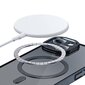 Baseus Glitter Transparent Magnetic Case and Tempered Glass set for iPhone 14 Plus (black) цена и информация | Telefonide kaitsekaaned ja -ümbrised | hansapost.ee