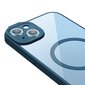 Baseus Frame Transparent Magnetic Case and Tempered Glass set for iPhone 14 Plus (blue) hind ja info | Telefonide kaitsekaaned ja -ümbrised | hansapost.ee