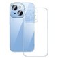 Baseus Crystal Transparent Case and Tempered Glass set for iPhone 14 Plus цена и информация | Telefonide kaitsekaaned ja -ümbrised | hansapost.ee