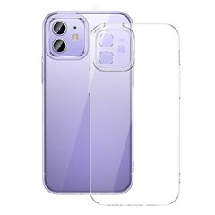 Baseus Crystal Transparent Case and Tempered Glass set for iPhone 12 hind ja info | Telefonide kaitsekaaned ja -ümbrised | hansapost.ee