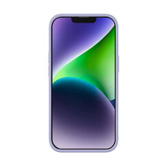 Baseus Чехол Baseus Liquid Silica Gel для iPhone 14 Plus (лиловый)+ закаленное стекло + набор для чистки цена и информация | Чехлы для телефонов | hansapost.ee