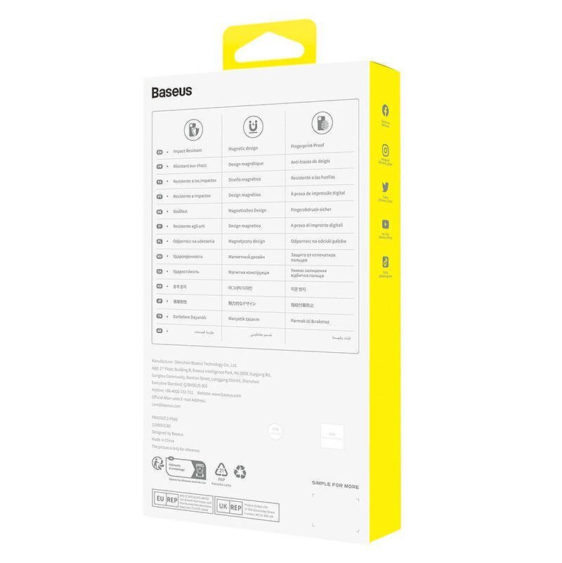 Baseus OS-Lucent Series (Clear) hind ja info | Telefonide kaitsekaaned ja -ümbrised | hansapost.ee