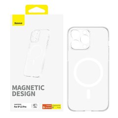 Магнитный чехол Baseus OS-Lucent Series для iPhone 14 Pro Max, прозрачный цена и информация | Чехлы для телефонов | hansapost.ee