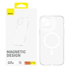 Магнитный чехол Baseus OS-Lucent Series для iPhone 14 Pro Max, прозрачный цена и информация | Чехлы для телефонов | hansapost.ee