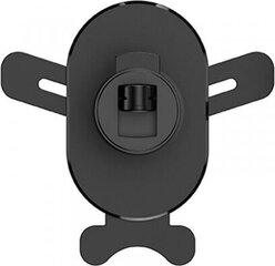 Vipfan H01 gravity mount for ventilation outlet or dashboard, adjustable (black) цена и информация | Держатели для телефонов | hansapost.ee