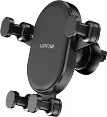 Vipfan H01 gravity mount for ventilation outlet or dashboard, adjustable (black) цена и информация | Держатели для телефонов | hansapost.ee