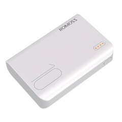 Повербанк Romoss Sense 4 Mini 10000mAh (белый) цена и информация | Зарядные устройства Power bank | hansapost.ee