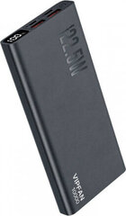 Vipfan Powerbank F06 10000mAh, 22.5W, PD (black) hind ja info | Akupangad | hansapost.ee