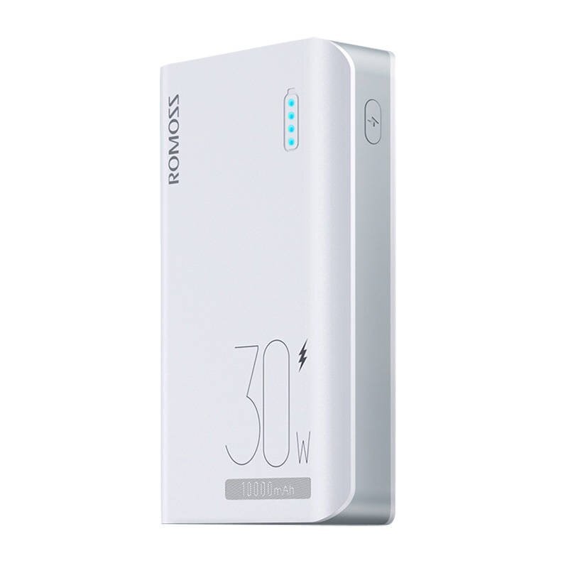 Powerbank Romoss Sense 4S Pro 10000mAh, 30W (white) цена и информация | Akupangad | hansapost.ee