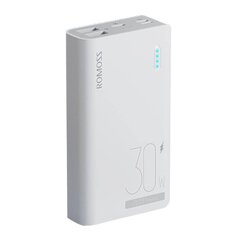 Powerbank Romoss Sense 4S Pro 10000mAh, 30 Вт (white) цена и информация | Зарядные устройства Power bank | hansapost.ee