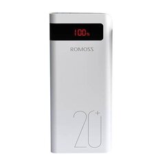 Romoss Sense 6PS+ Powerbank 20000mAh (white) цена и информация | Зарядные устройства Power bank  | hansapost.ee