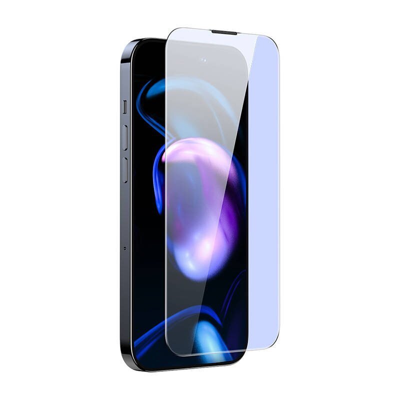 Baseus Crystal Tempered Glass Anti-blue light and Dust-proof 0.3mm for iPhone 14 Pro Max (2pcs) цена и информация | Ekraani kaitseklaasid ja kaitsekiled | hansapost.ee