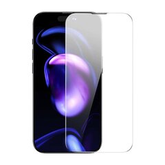 Baseus Crystal Tempered Glass Dust-proof 0.3 мм for iPhone 14 Pro Max (1 шт) цена и информация | Защитные пленки для телефонов | hansapost.ee