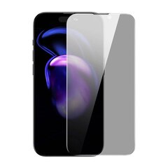 Baseus Crystal Tempered Glass Dust-proof with Privacy Filter 0.3mm for iPhone 14 Pro (1pc) hind ja info | Ekraani kaitseklaasid ja kaitsekiled | hansapost.ee