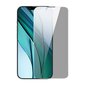 Baseus Crystal Tempered Glass Dust-proof with Privacy Filter 0.3mm for iPhone 14 Plus|13 Pro Max (1pc) цена и информация | Ekraani kaitseklaasid ja kaitsekiled | hansapost.ee