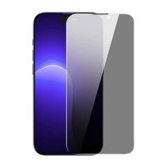 Baseus Crystal Tempered Glass Dust-proof with Privacy Filter 0.3 мм for iPhone 14 Pro Max (1 шт) цена и информация | Защитные пленки для телефонов | hansapost.ee