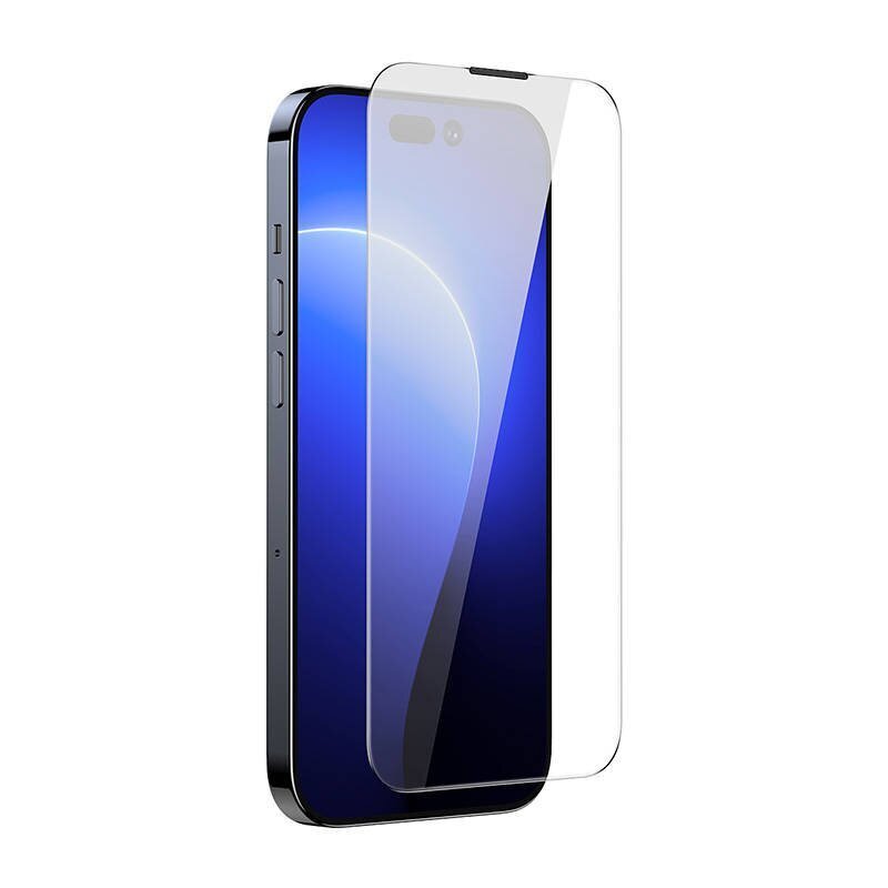 Baseus Crystal Tempered Glass Shatter-resistant and Dust-proof 0.3mm for iPhone 14 Pro (2pcs) hind ja info | Ekraani kaitseklaasid ja kaitsekiled | hansapost.ee