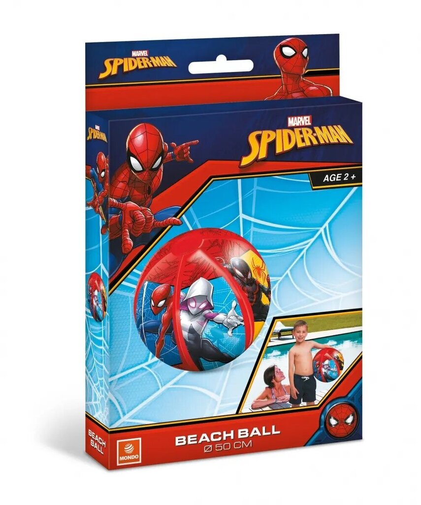 Rannapall - Spiderman hind ja info | Ranna- ja õuemänguasjad | hansapost.ee