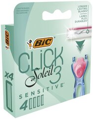 Raseerija BIC Shaving heads SOLEIL CLICK SENSITIVE (4 tk) цена и информация | Средства для бритья | hansapost.ee