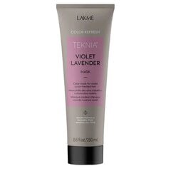 Juuksemask Lakmé Teknia Color Lilla Lavendel (250 ml) цена и информация | Маски, масла, сыворотки | hansapost.ee