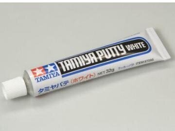 Tamiya - Basic Putty (White) pahtel valge 32g., 87095 цена и информация | Krundid, vuugitäited ja remondisegud | hansapost.ee