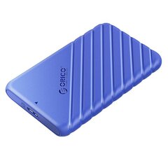 Orico 2.5' HDD | SSD Enclosure, 5 Gbps, USB 3.0 (Blue) hind ja info | Väliste kõvaketaste ümbrised | hansapost.ee