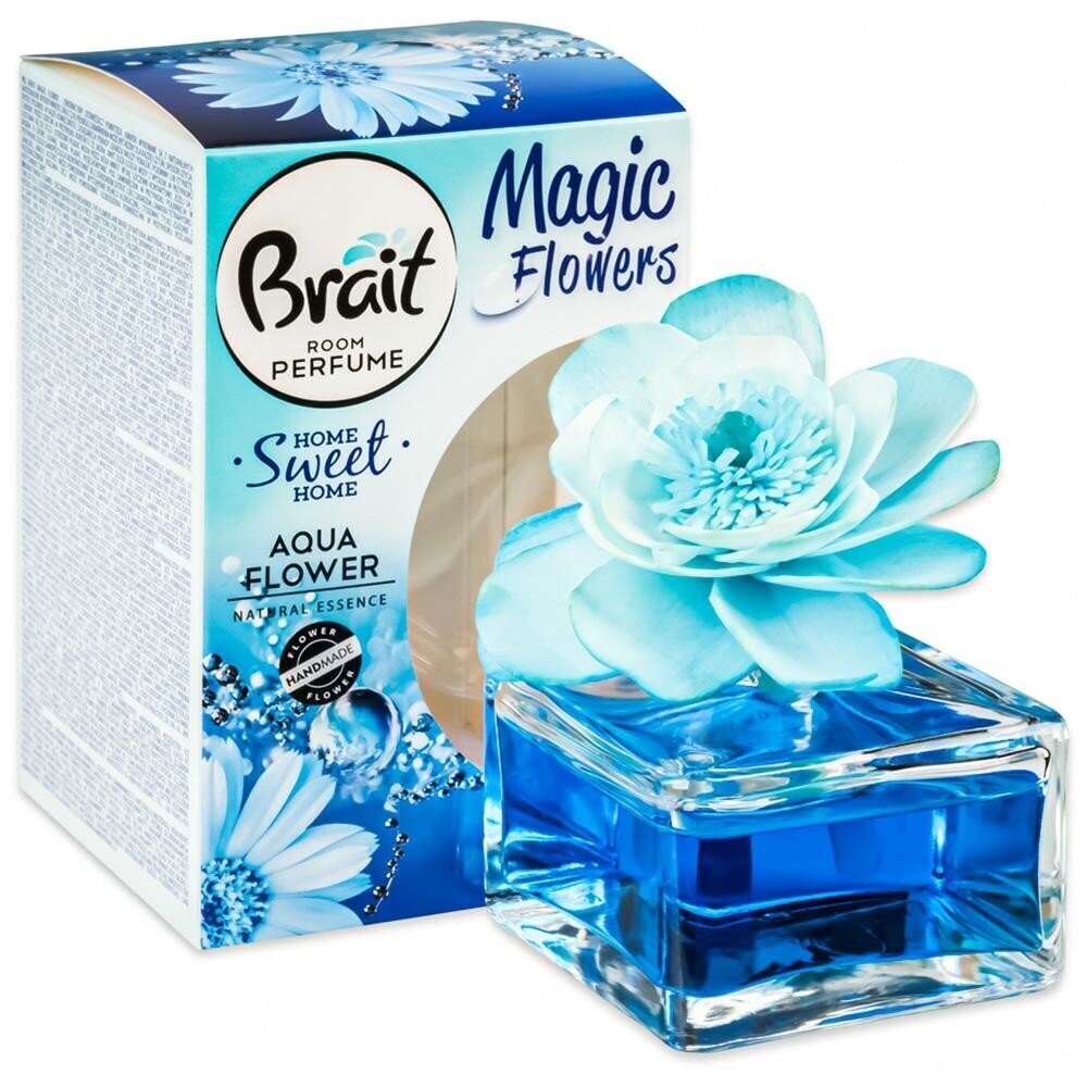 Suitsune dekoratiivne õhuvärskendaja Brait Lovely Aqua Flower, 75 ml цена и информация | Õhuvärskendajad | hansapost.ee