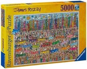 Ravensburger - Puzzle 5000 James Rizzi hind ja info | Pusled lastele ja täiskasvanutele | hansapost.ee