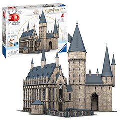 3D пазл Хогвартс Ravensburger Замок Хогвартс Гарри Поттер, 540 д. цена и информация | Пазлы | hansapost.ee