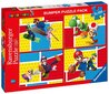 Ravensburgeri pusle Super Mario 4x100p 5195 цена и информация | Pusled lastele ja täiskasvanutele | hansapost.ee