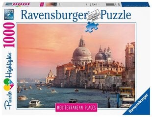 Ravensburgeri mõistatus Vahemere Itaalia 1000P 14976 hind ja info | Pusled lastele ja täiskasvanutele | hansapost.ee