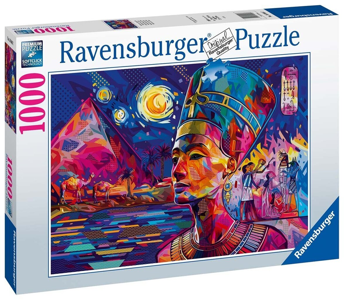 Ravensburgeri pusle Nefertiti Niiluse 1000p 16946 hind ja info | Pusled lastele ja täiskasvanutele | hansapost.ee