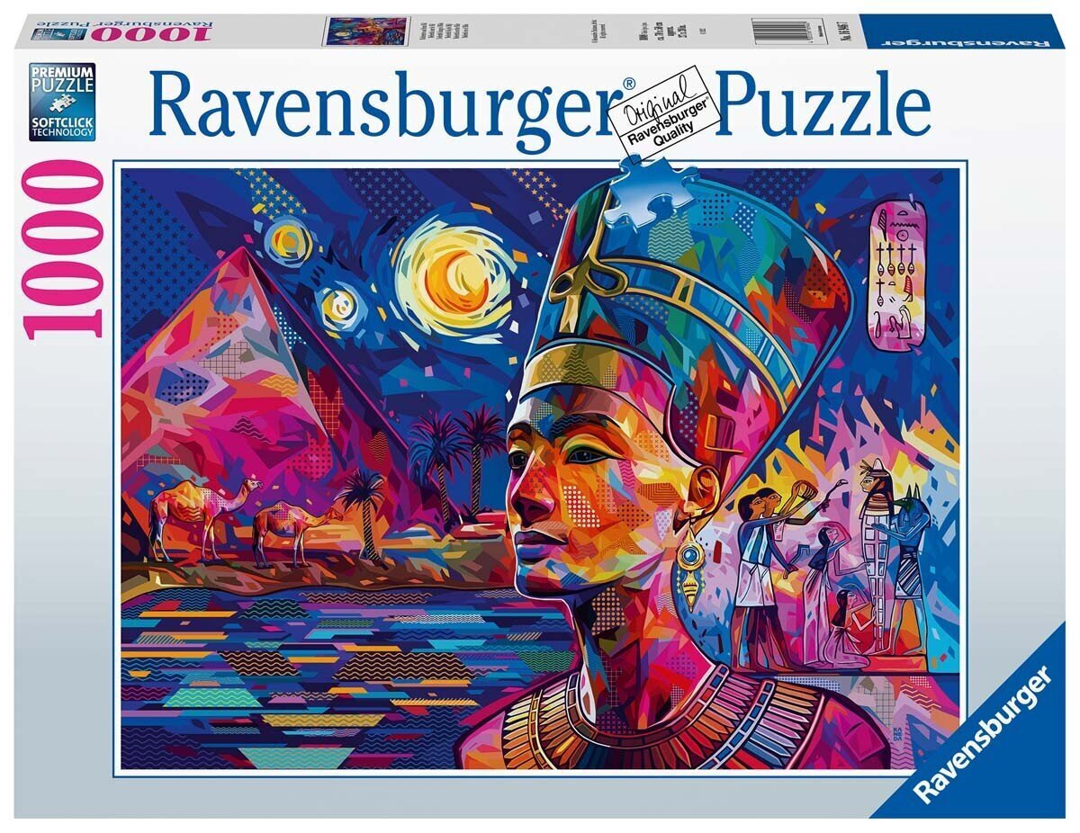 Ravensburgeri pusle Nefertiti Niiluse 1000p 16946 hind ja info | Pusled lastele ja täiskasvanutele | hansapost.ee