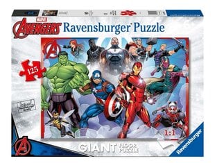 Ravensburgeri pusle Avengers 125p 5643 цена и информация | Пазлы | hansapost.ee